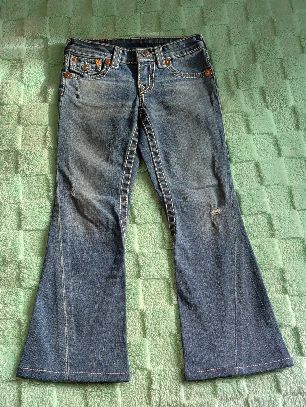 Girls Flare Leg True Religion Jeans Seat Joey Section Girls